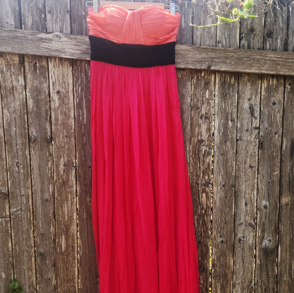 Cache Vntg Pink Silk Gown